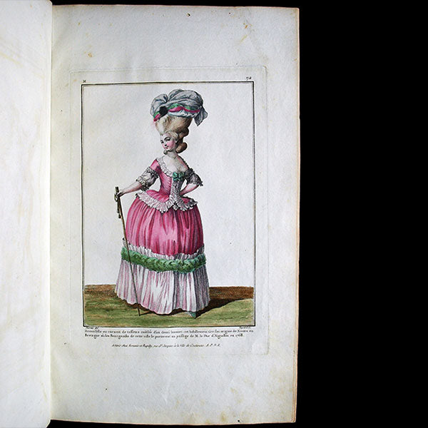 Gallerie des Modes et Costumes Français, collection de 15 planches (1778)