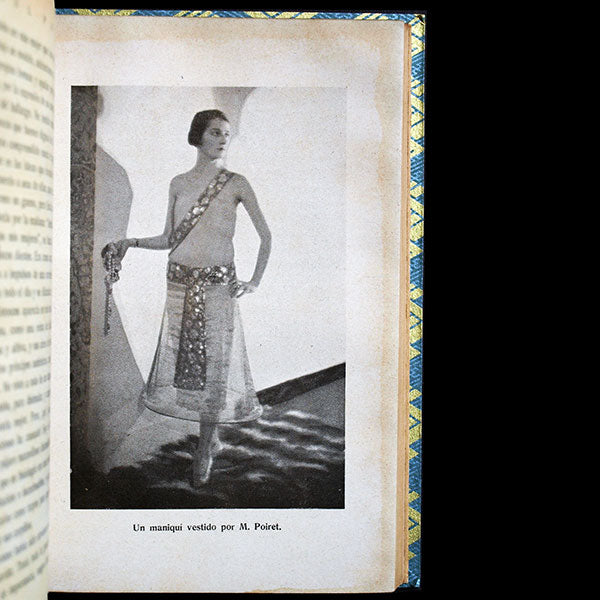 Paul Poiret - Vistiendo la epoca, recuerdos - édition espagnole d'En Habillant l'Epoque avec envoi (1930)