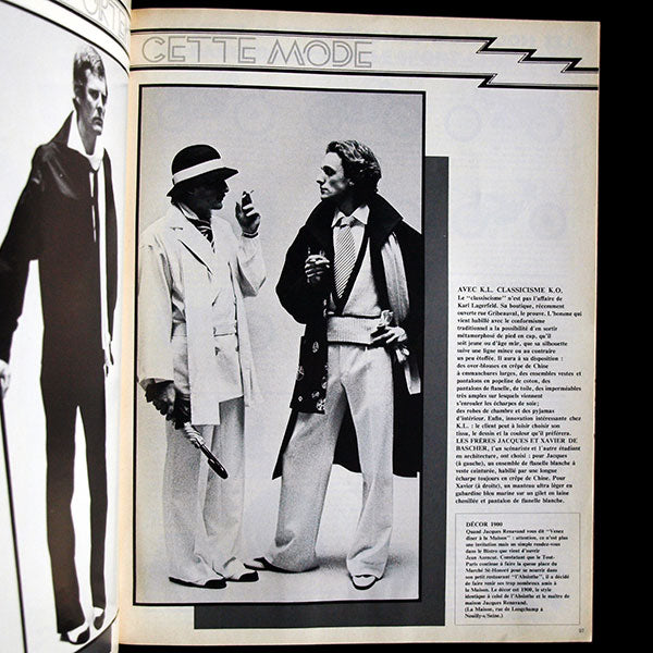 Vogue Hommes (Eté 1974)