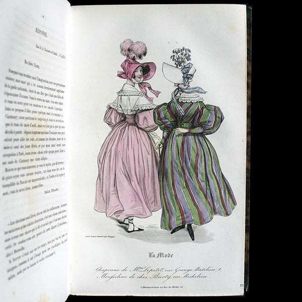 La Mode, Revue des Modes, Galerie de Moeurs, Album des Salons (3ème trimestre 1831)