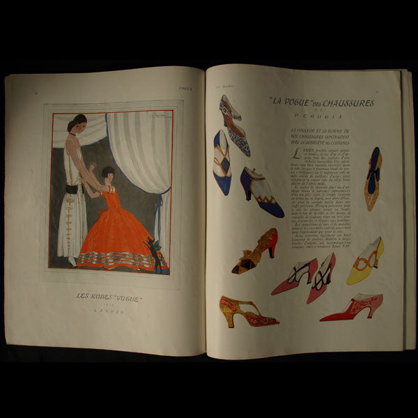 Vogue France (1er octobre 1924), couverture de Joseph Platt