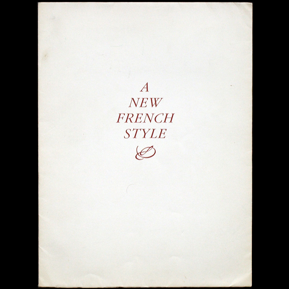 Pierre Balmain - A New French Style, illustré par René Gruau en 1946, réédition de 1985