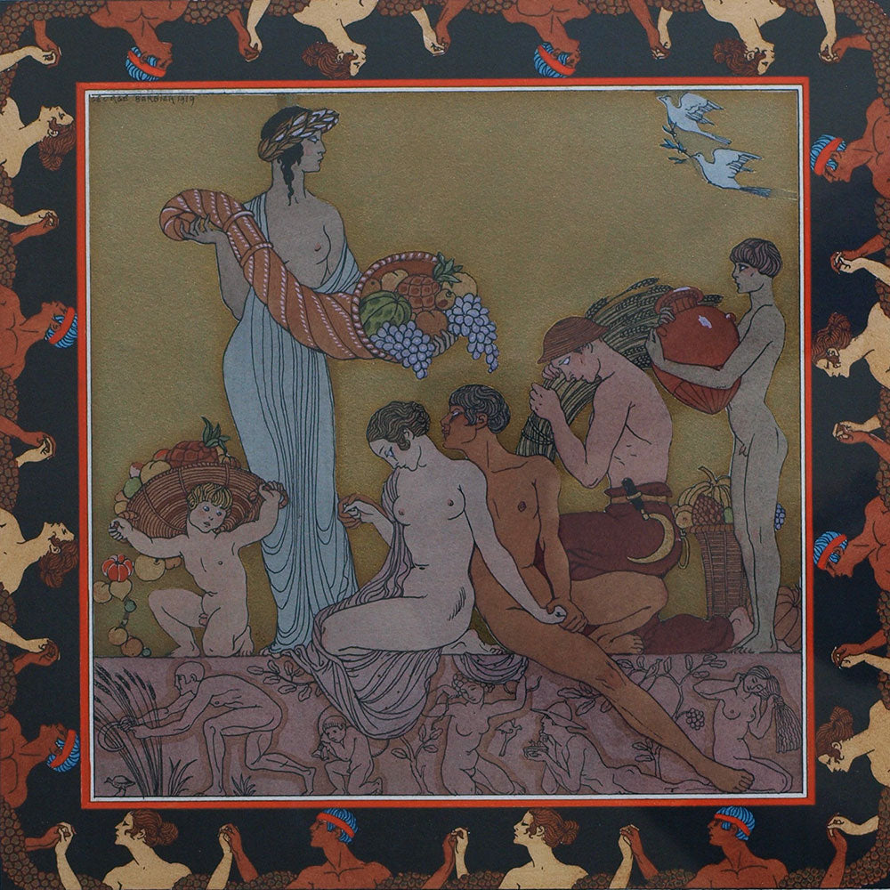 George Barbier - Les Bienfaits de la Paix (1919)