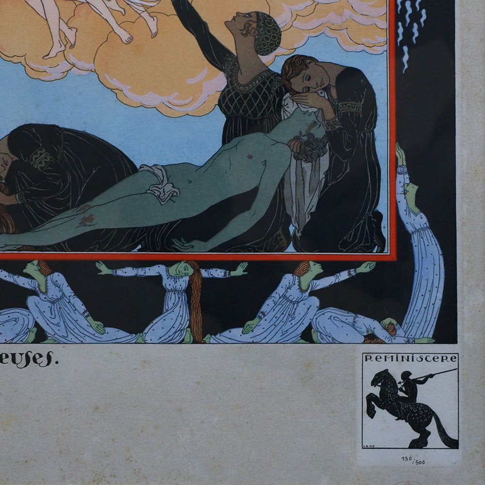 George Barbier - Les Pleureuses (1919)