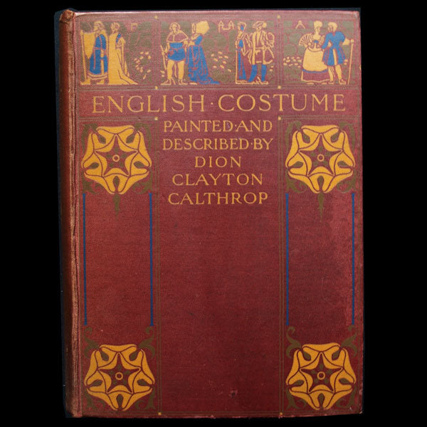 English Costume Painted and Described by Dion Clayton Calthrop, exemplaire d'Erté