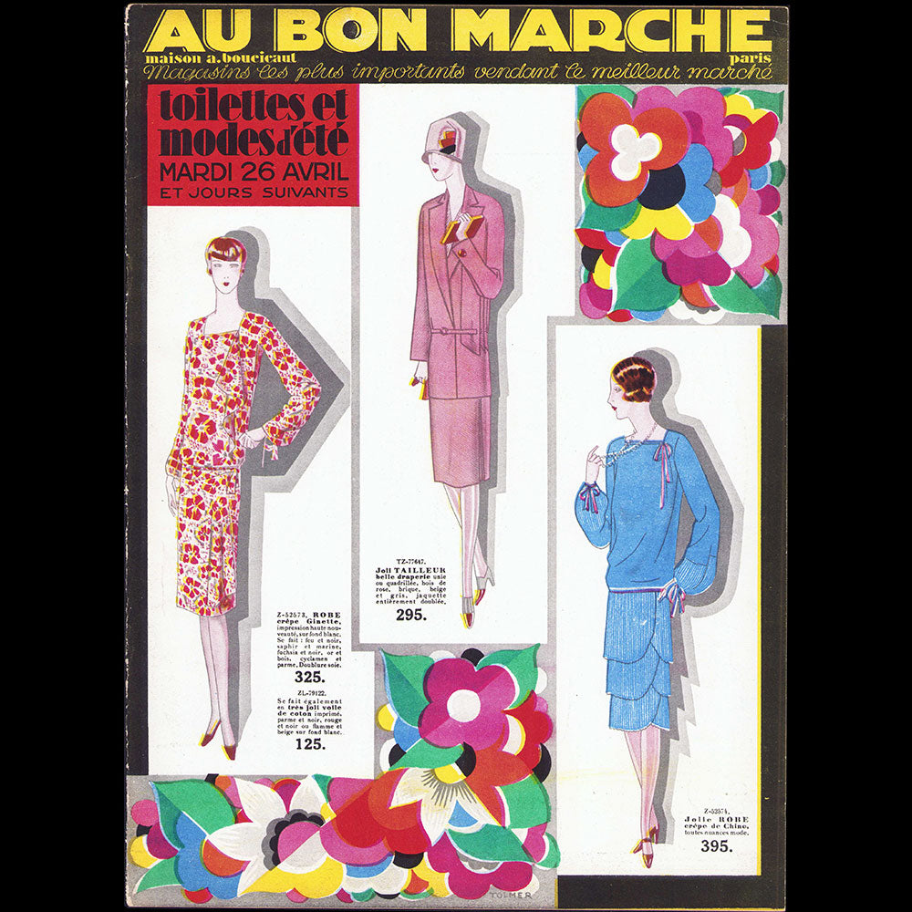 Au Bon Marché - Toilettes et Modes d'été, catalogue (1927)