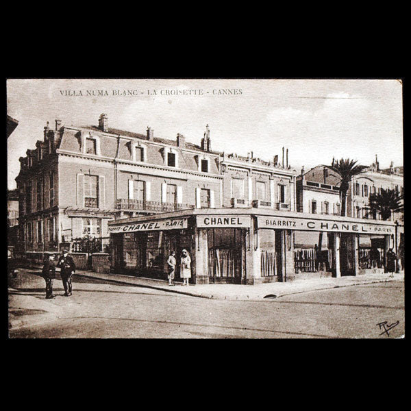 Boutique Chanel sur la Croisette à Cannes (circa 1930)