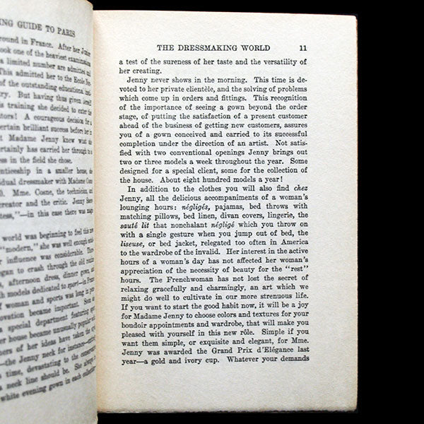 A Shopping Guide to Paris by Therese and Louise Bonney (1929)