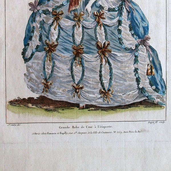 Gallerie des Modes et Costumes Français, 1778-1787, gravure n° rrr 375