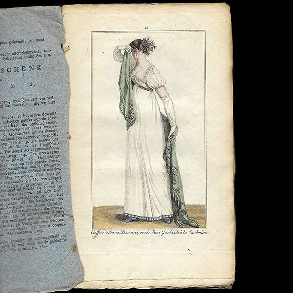 Elegantia, of tydschrift van mode, luxe en smaak voor dames - livraison de juillet 1807