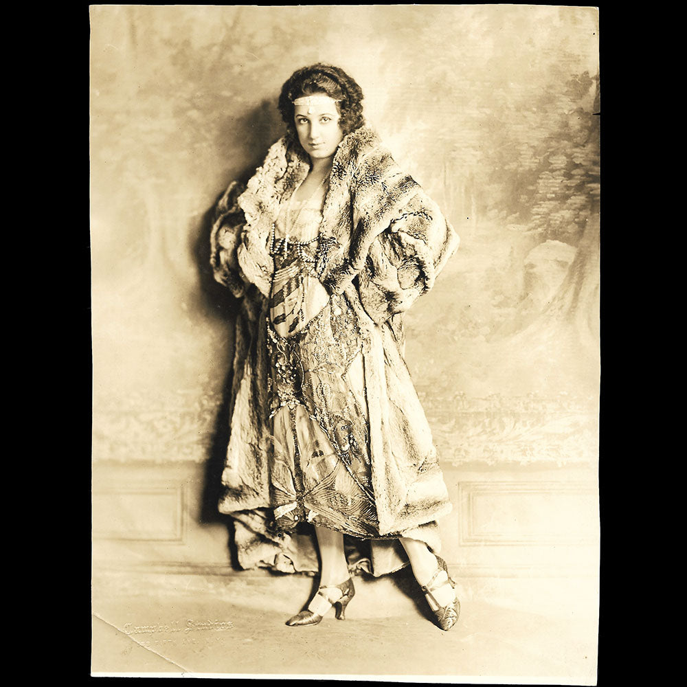 Callot Soeurs - Florence Walton, tirage de Campbell Studios (1923)