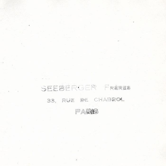 Chanel - Francesca Bertini habillée par Chanel, par Seeberger (circa 1925-1930)