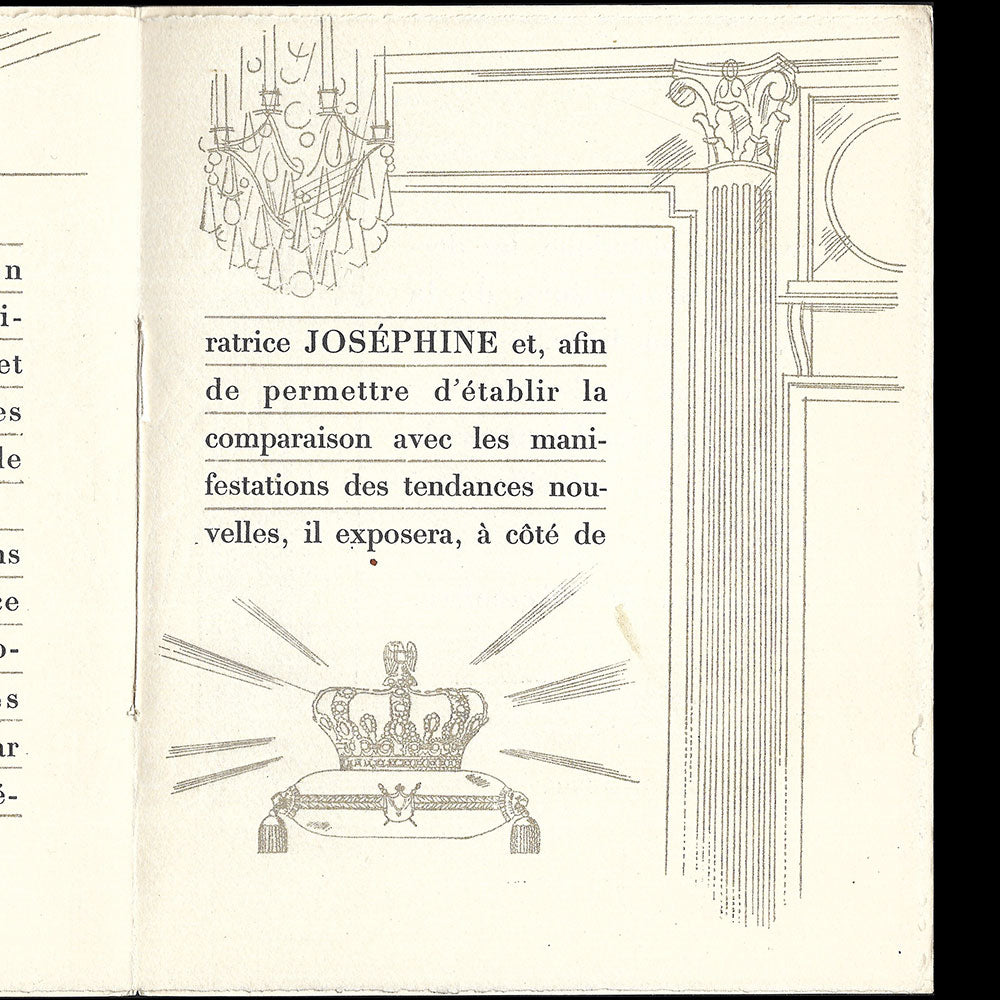 Chaumet - Bijoux d'Autrefois, Bijoux d'Aujourd'hui, invitation à l'exposition de décembre (circa 1927)