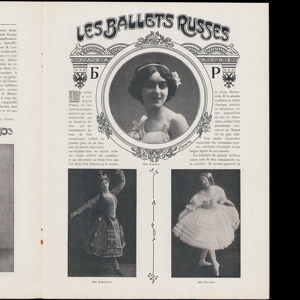 Comoedia illustré (15 mai 1909) - Ballets Russes