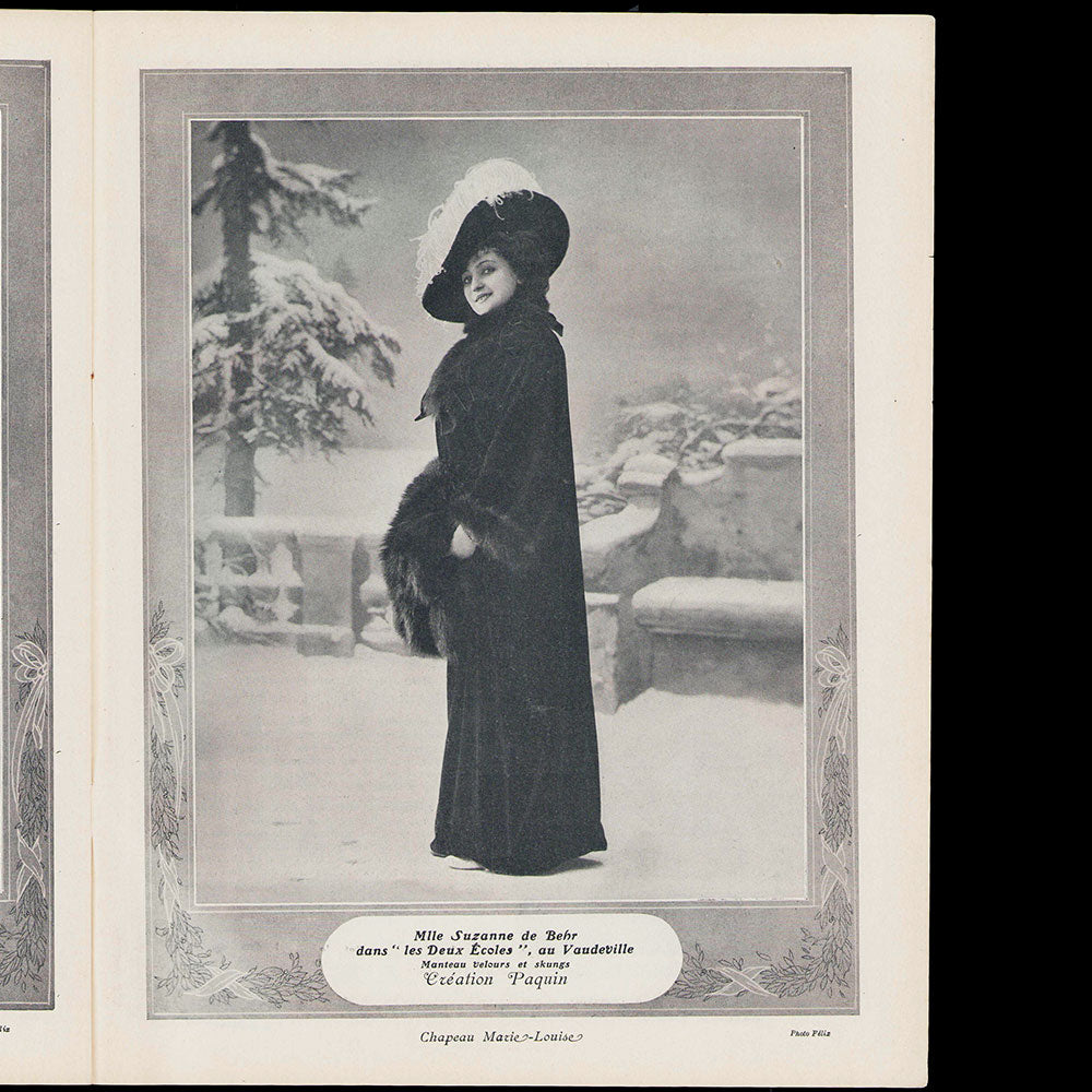 Comoedia illustré (15 septembre 1910), chapeau Chanel