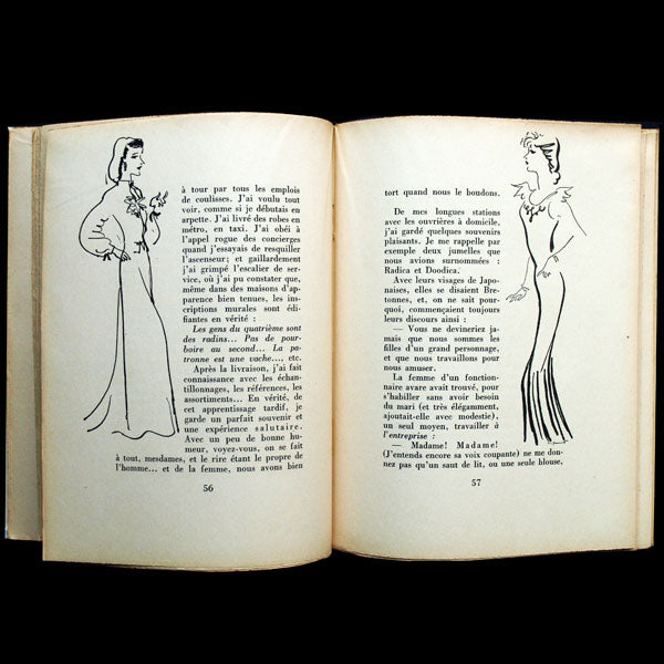 Ce que j'ai vu en chiffonnant la clientèle, illustrations de Dignimont (1938)