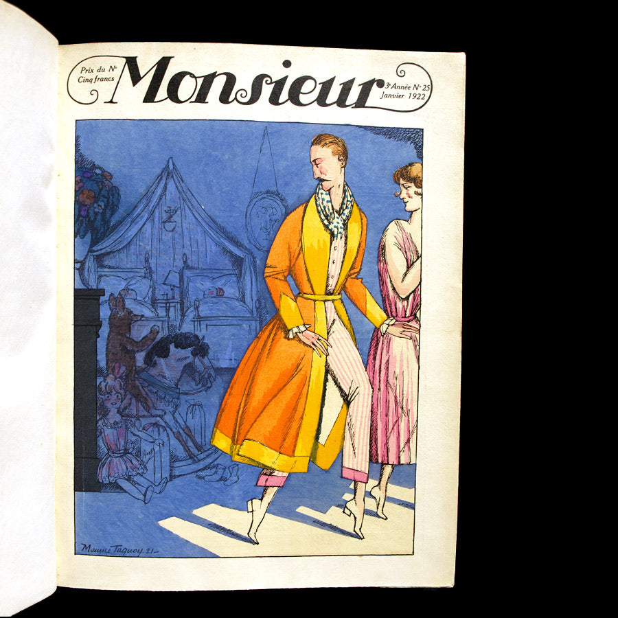 Monsieur, Revue des élégances, 57 livraisons (1920-1924)