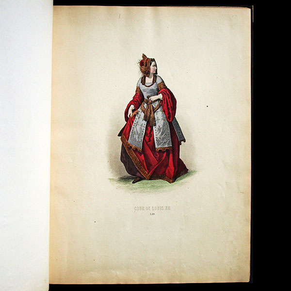 Compte-Calix - Costumes de la Cour depuis Charles VII jusqu'à Louis XVI (1861)