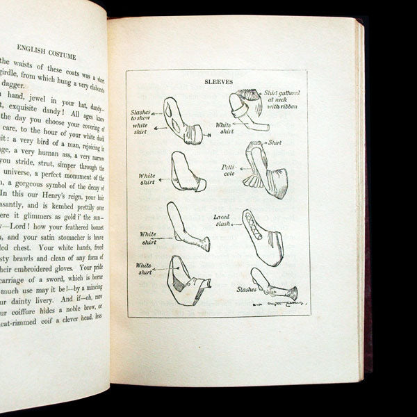 English Costume Painted and Described by Dion Clayton Calthrop, exemplaire d'Erté