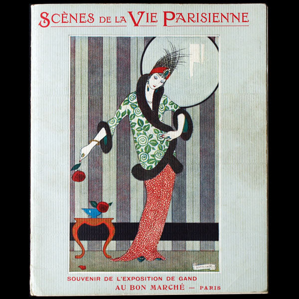 Scènes de la Vie Parisienne, Souvenir de l'Exposition de Gand, couverture de George Barbier (1913)