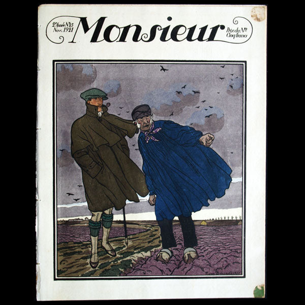 Monsieur, Revue des élégances, n23 (1921, novembre)