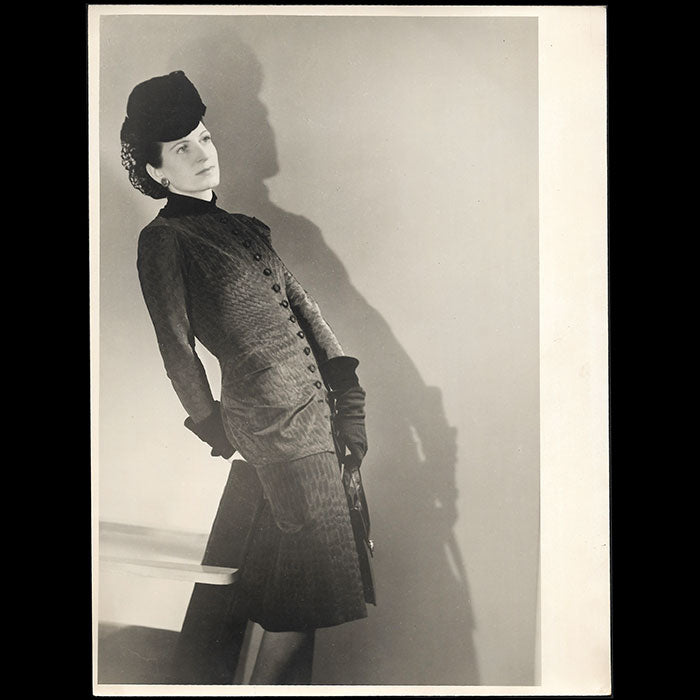 Jean Desses - Tailleur, tirages du studio Waroline (circa 1940s)