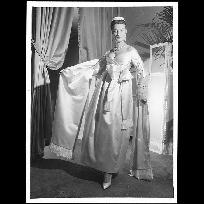 Christian Dior - Robe du soir par Yves Saint Laurent (1958)