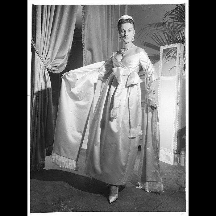 Christian Dior - Robe du soir par Yves Saint Laurent (1958)