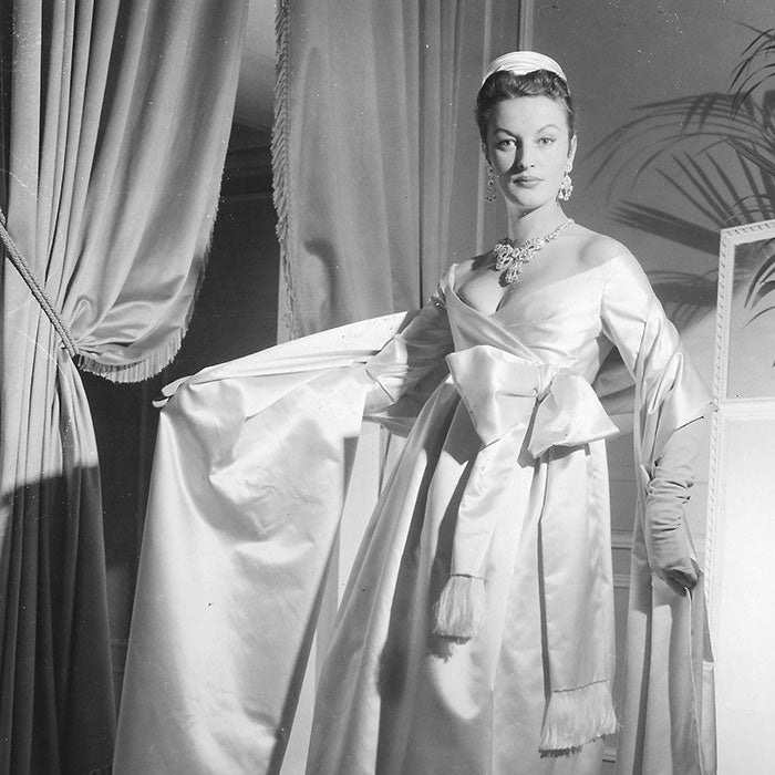 Christian Dior - Robe du soir par Yves Saint Laurent (1958)