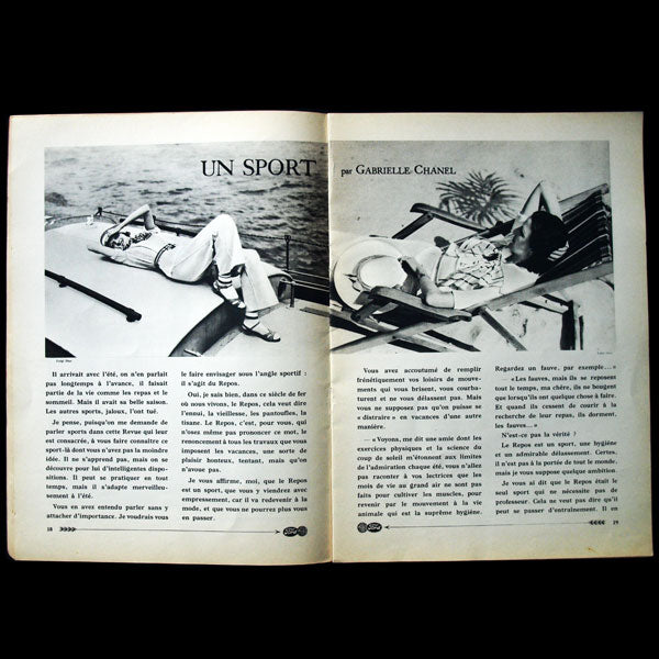 La revue des Sports et du Monde Ford Mathis, collection complète des 10 numéros (octobre 1934 à juillet 1936)