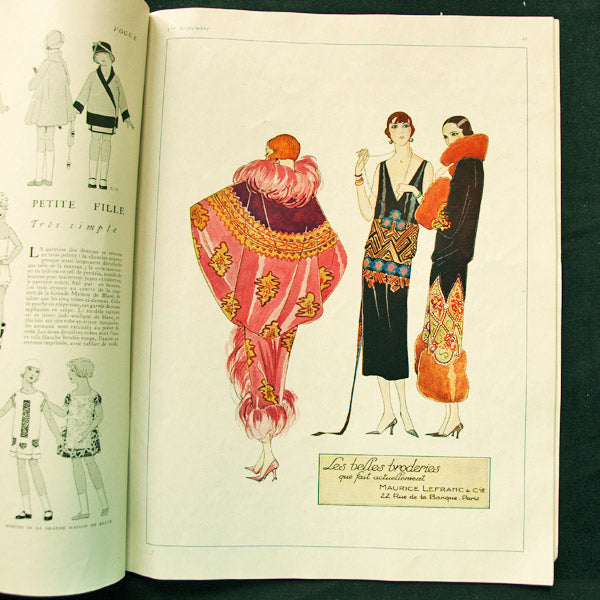 Vogue France (1er septembre 1924), couverture de Marty