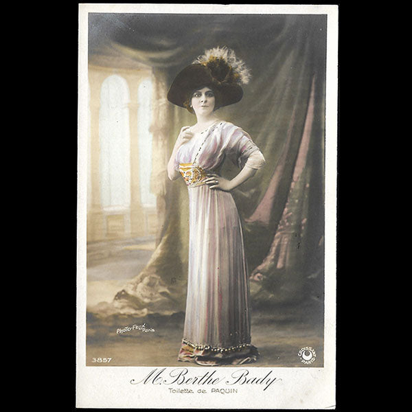 Paquin - Berthe Bady par le Studio Felix (circa 1911)