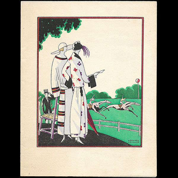 A. Grassin et fils - Carte d'invitation illustrée par Edouard Halouze (circa 1920s)