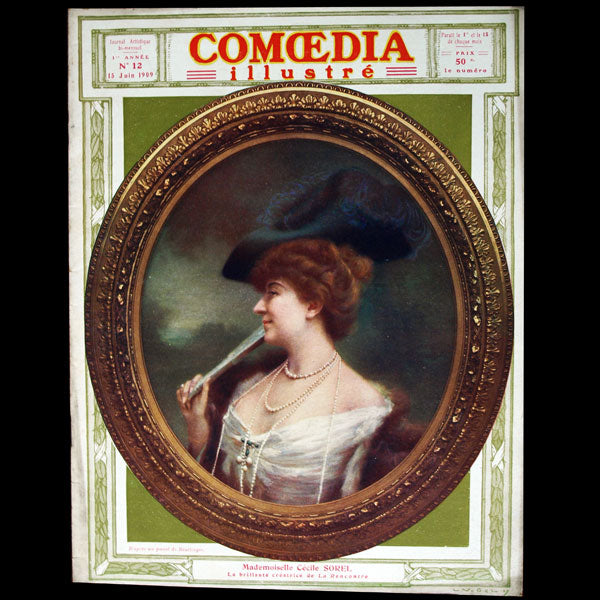 Comoedia illustré, réunion des 135 numéros du 15 décembre 1908 au 5 août 1914