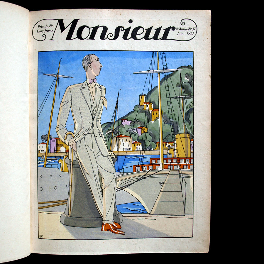 Monsieur, Revue des élégances, 57 livraisons (1920-1924)