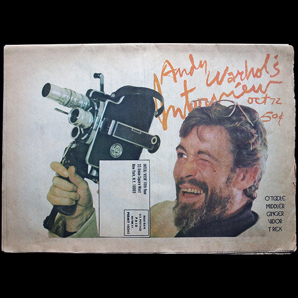Andy Warhol's Interview, n°26 (October 1972)