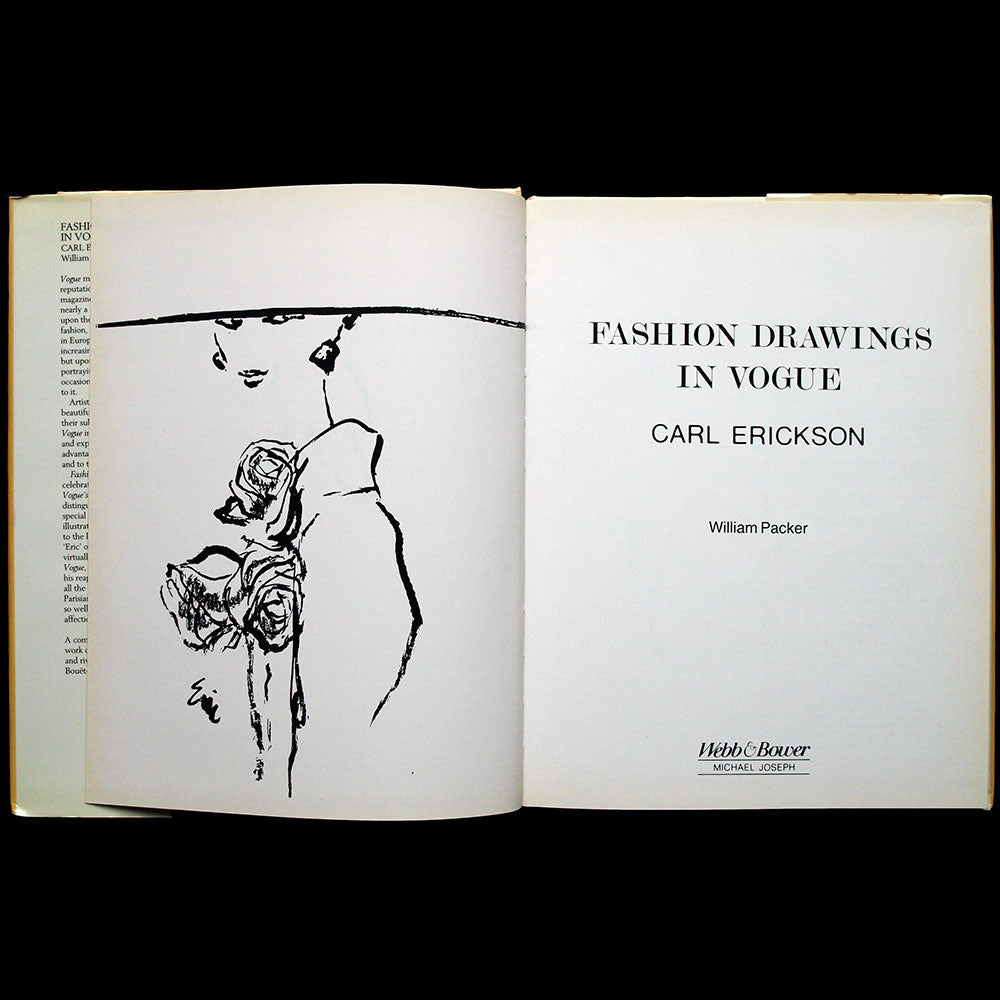 Fashion Drawings in Vogue, Eric, Carl Erickson (1989)