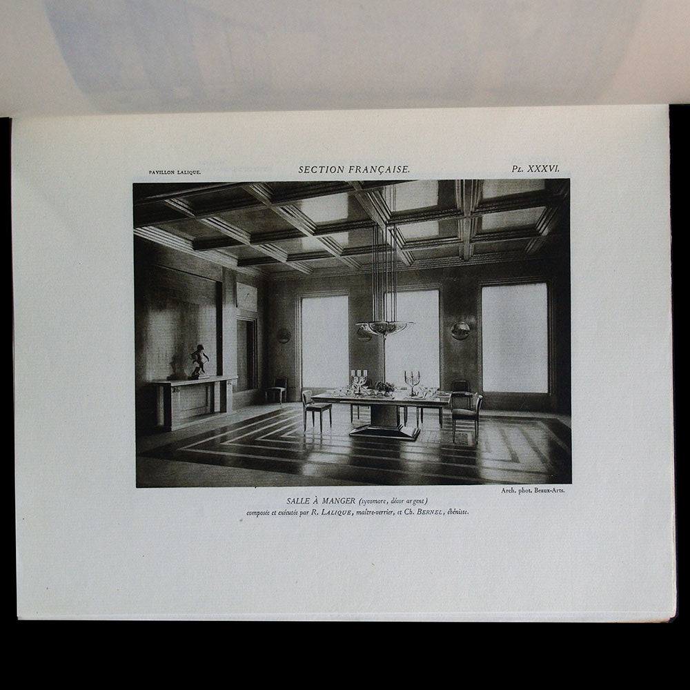 Exposition des Arts Décoratifs Paris 1925 - Rapport Général, Mobilier