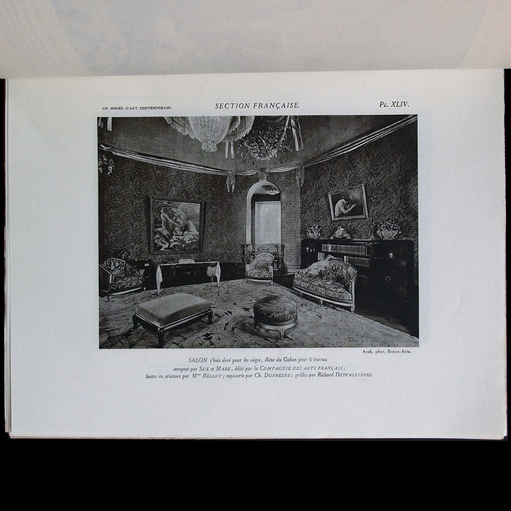 Exposition des Arts Décoratifs Paris 1925 - Rapport Général, Mobilier