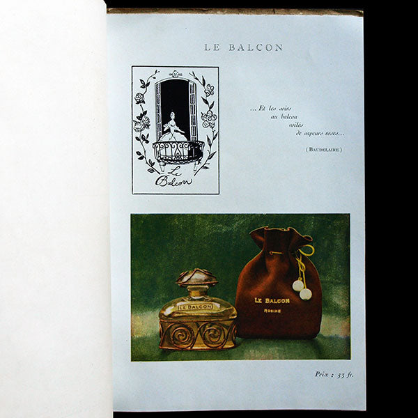 Paul Poiret - Les Parfums de Rosine, catalogue publicitaire (1923)