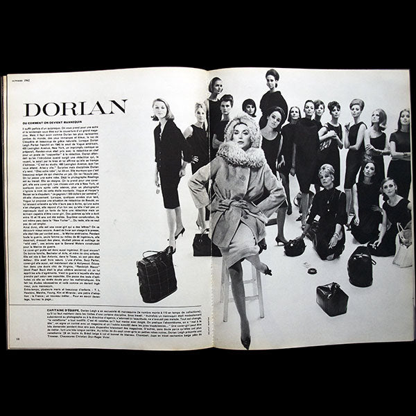 Vogue France (octobre 1962), couverture d'Irving Penn