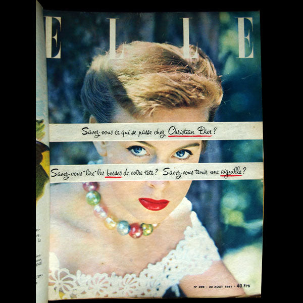 Elle (2ème semestre 1951) - Christian Dior