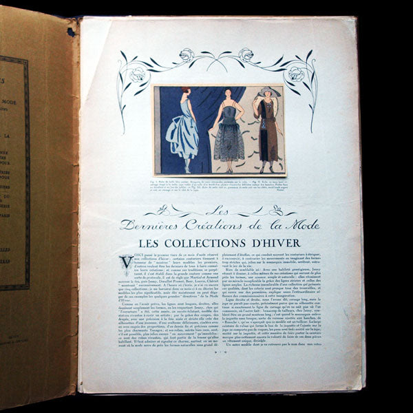 Les Elégances Parisiennes, publication officielle des industries françaises de la mode, hiver 1920-1921, n°2