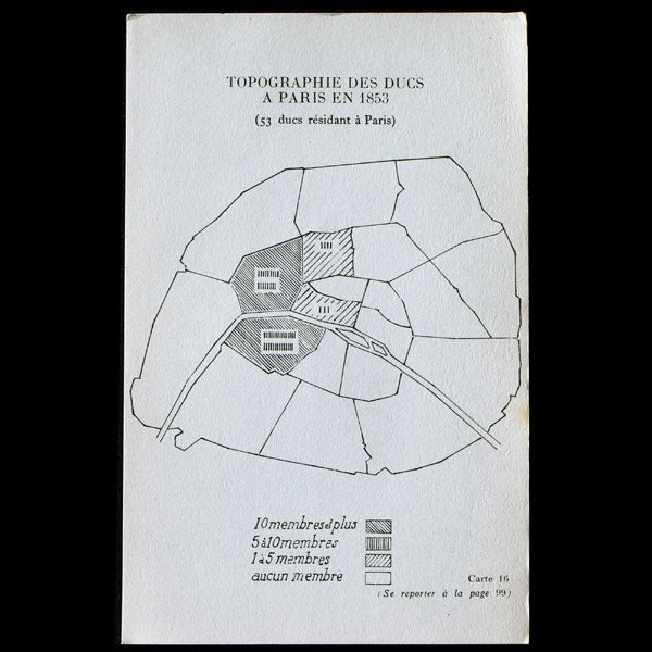 Géographie Humoristique de Paris, avec envoi d'André Siegfried à Christian Dior (1951)