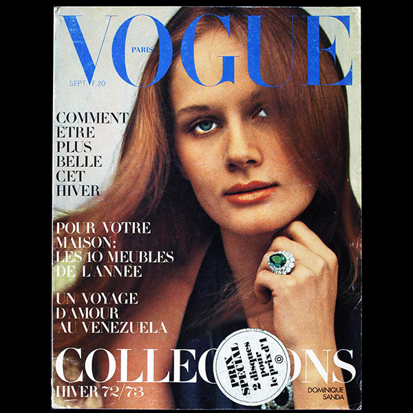 Vogue France (septembre 1972), couverture de Mike Reinhardt