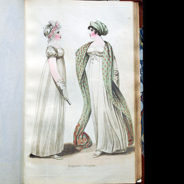 The Fashions of London and Paris - Réunion de 489 planches (1798-1809)