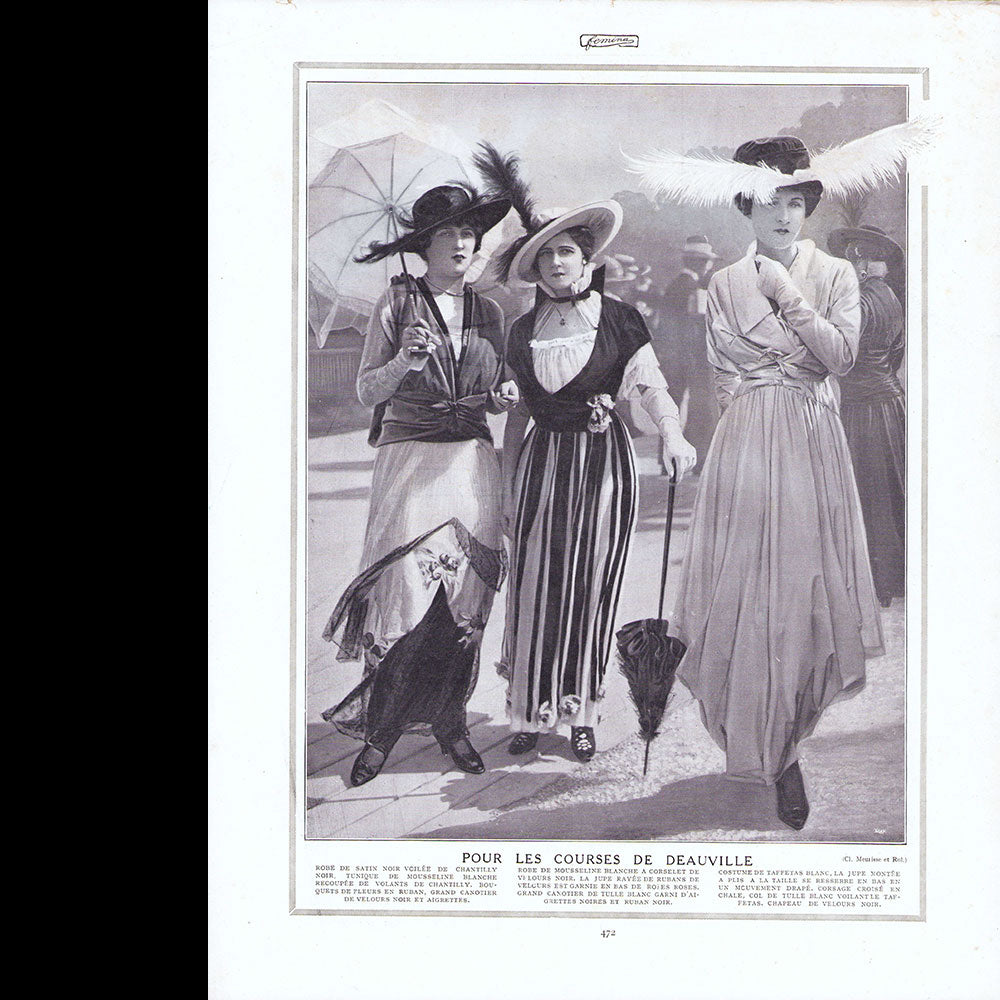 Fémina, 1er août 1914, numéro spécial sur la mer