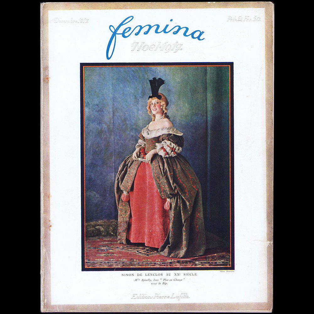 Fémina (décembre 1917), couverture de Desboutins