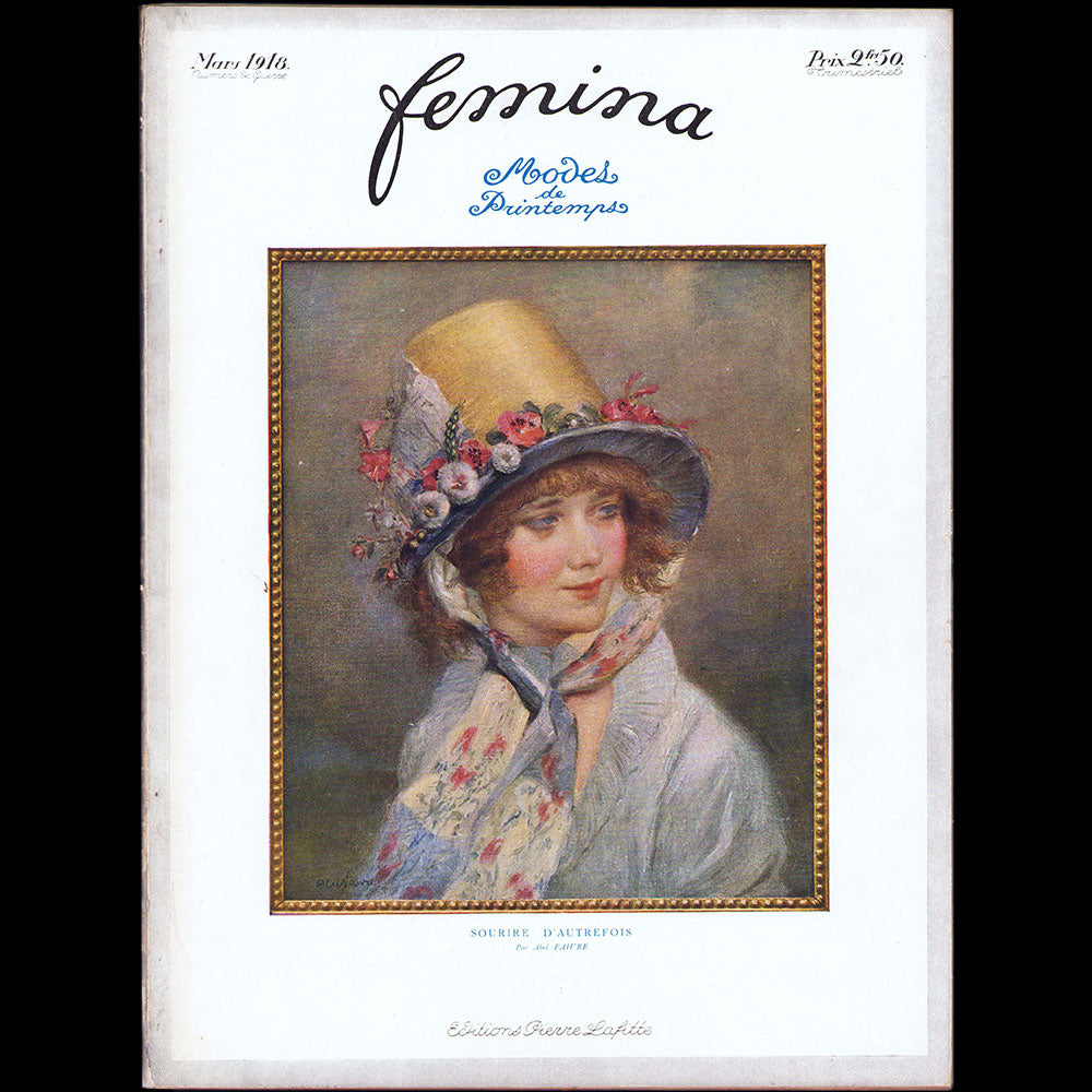 Fémina (mars 1918), numéro trimestriel de guerre