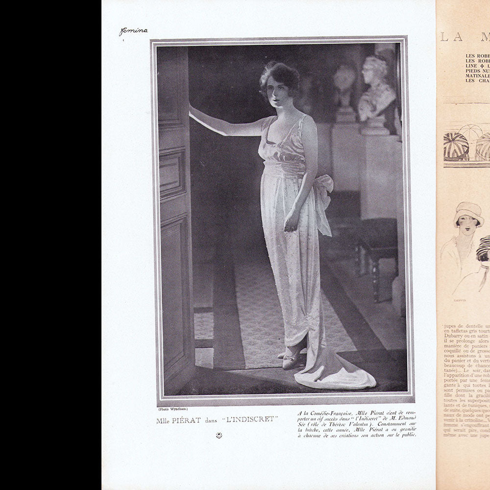 Fémina (août 1919), couverture de René Lelong